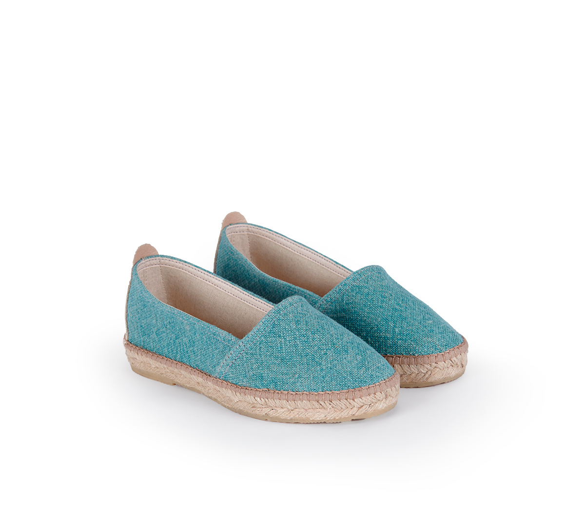 Camping in Turquoise Linen