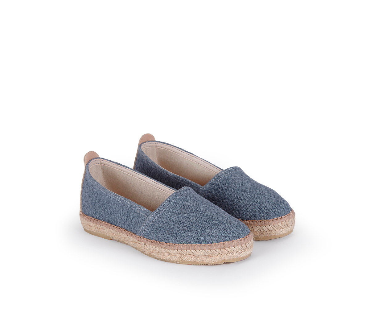 Camping in Blue Linen