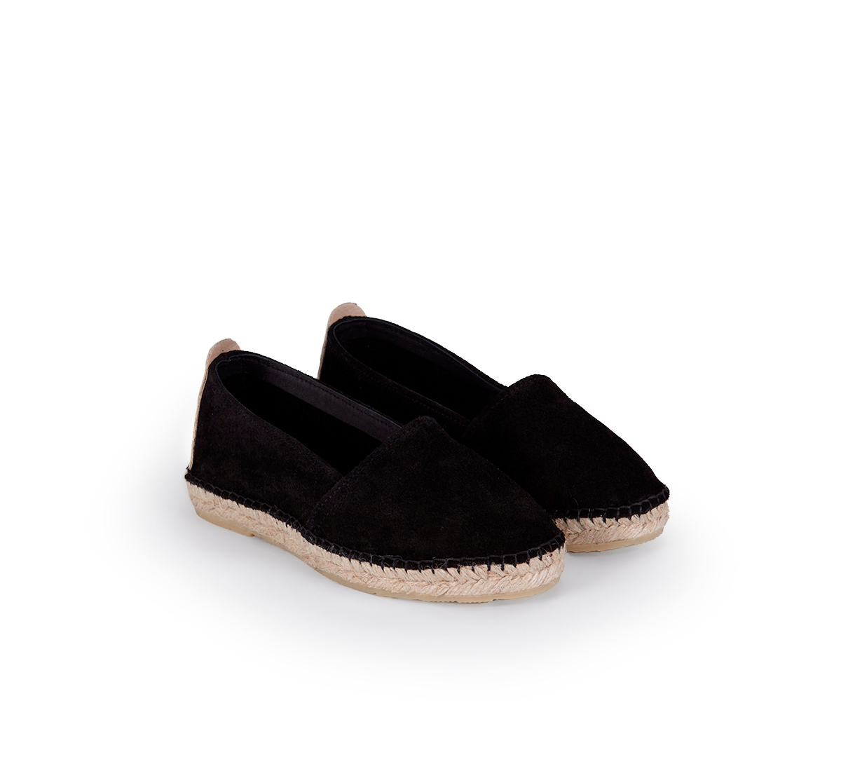 Camping in Black Suede