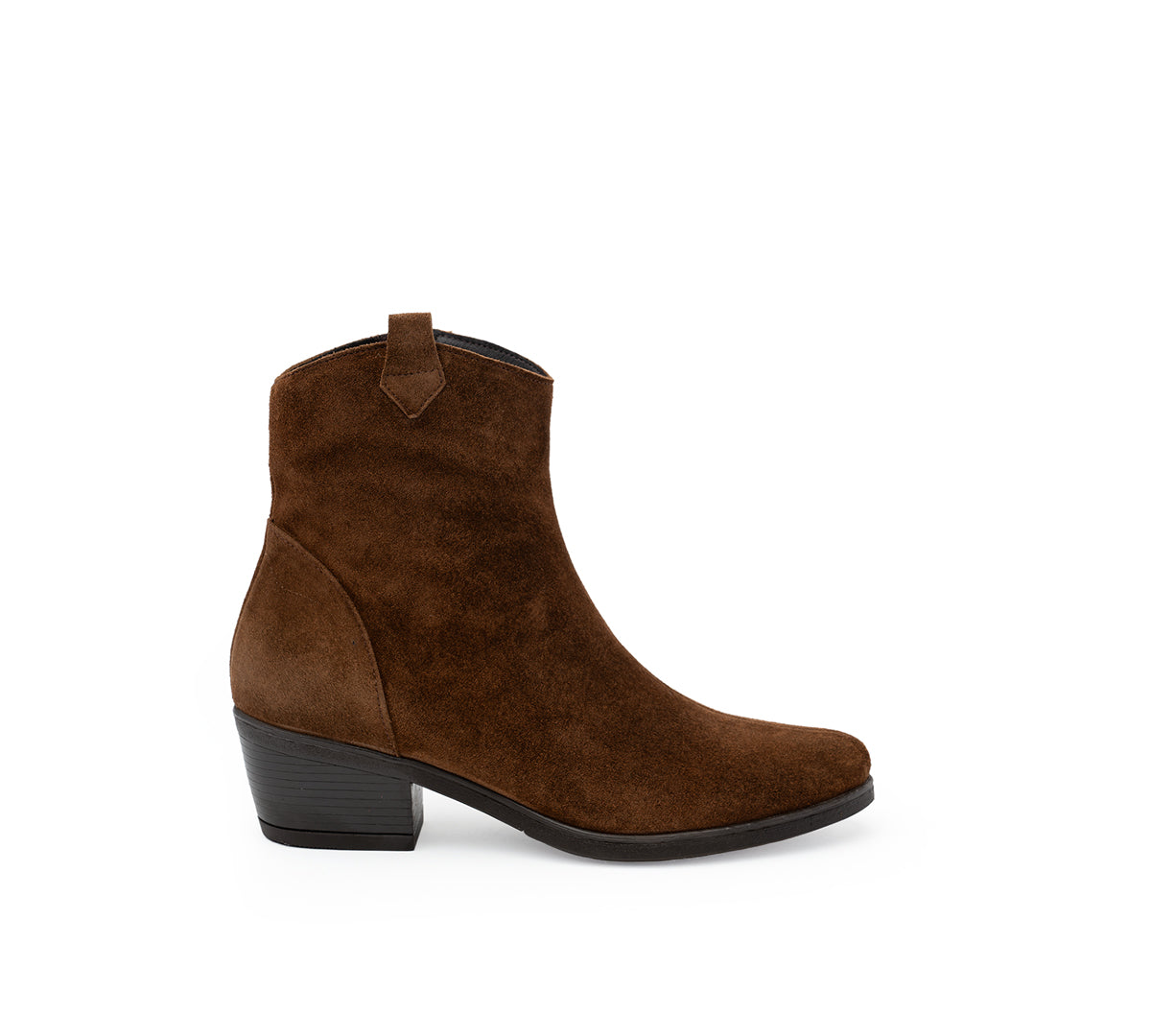 Botín Fulam serraje castaña