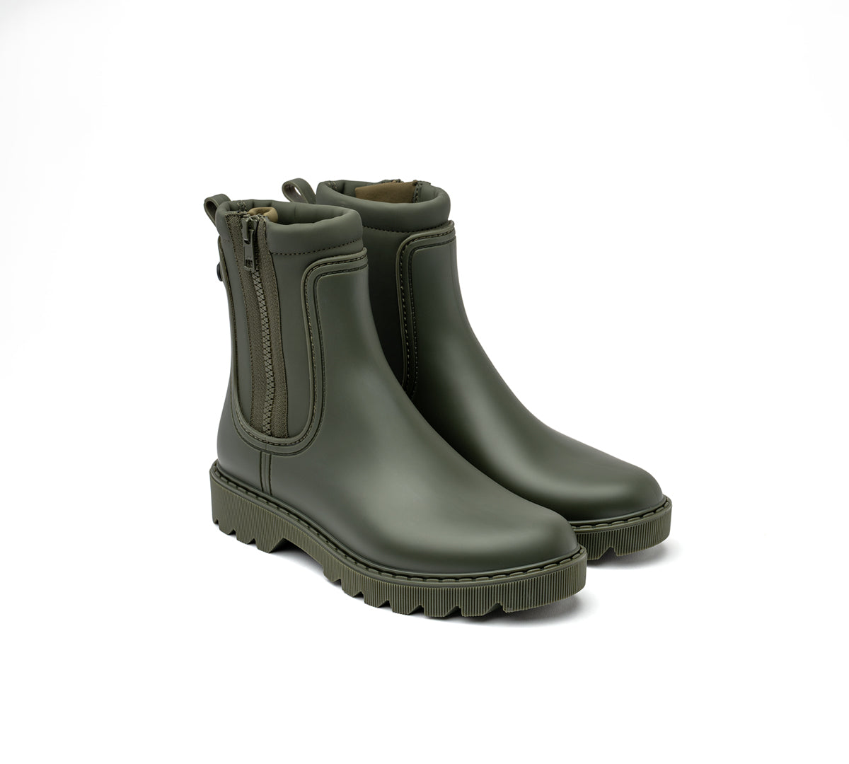 Botín de lluvia Kaki