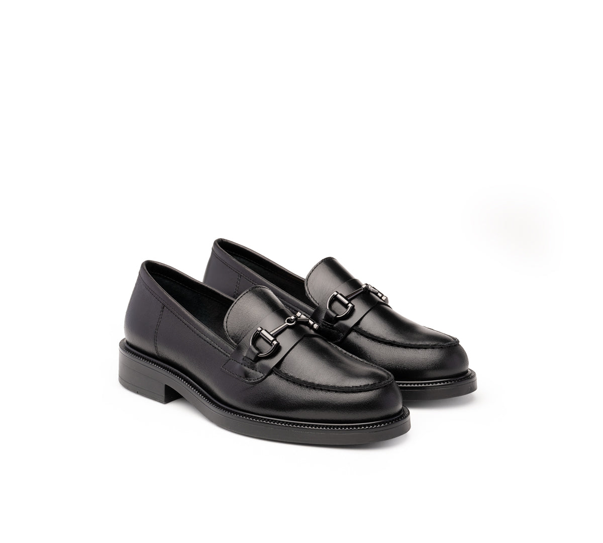 Mocasín Oxford Piel Negro