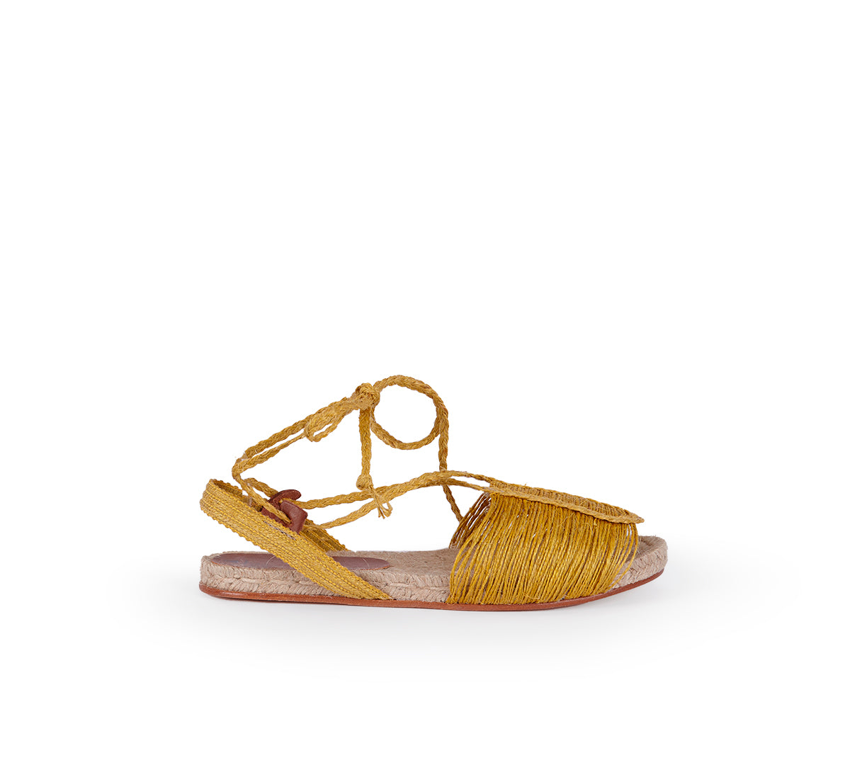 Mustard Threaded Espadrilles