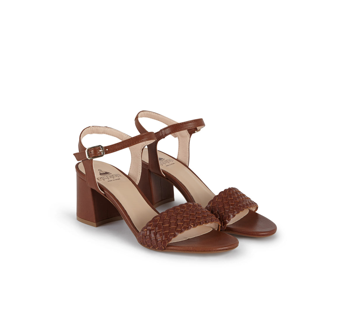 Mía Brown High-Heel Sandal