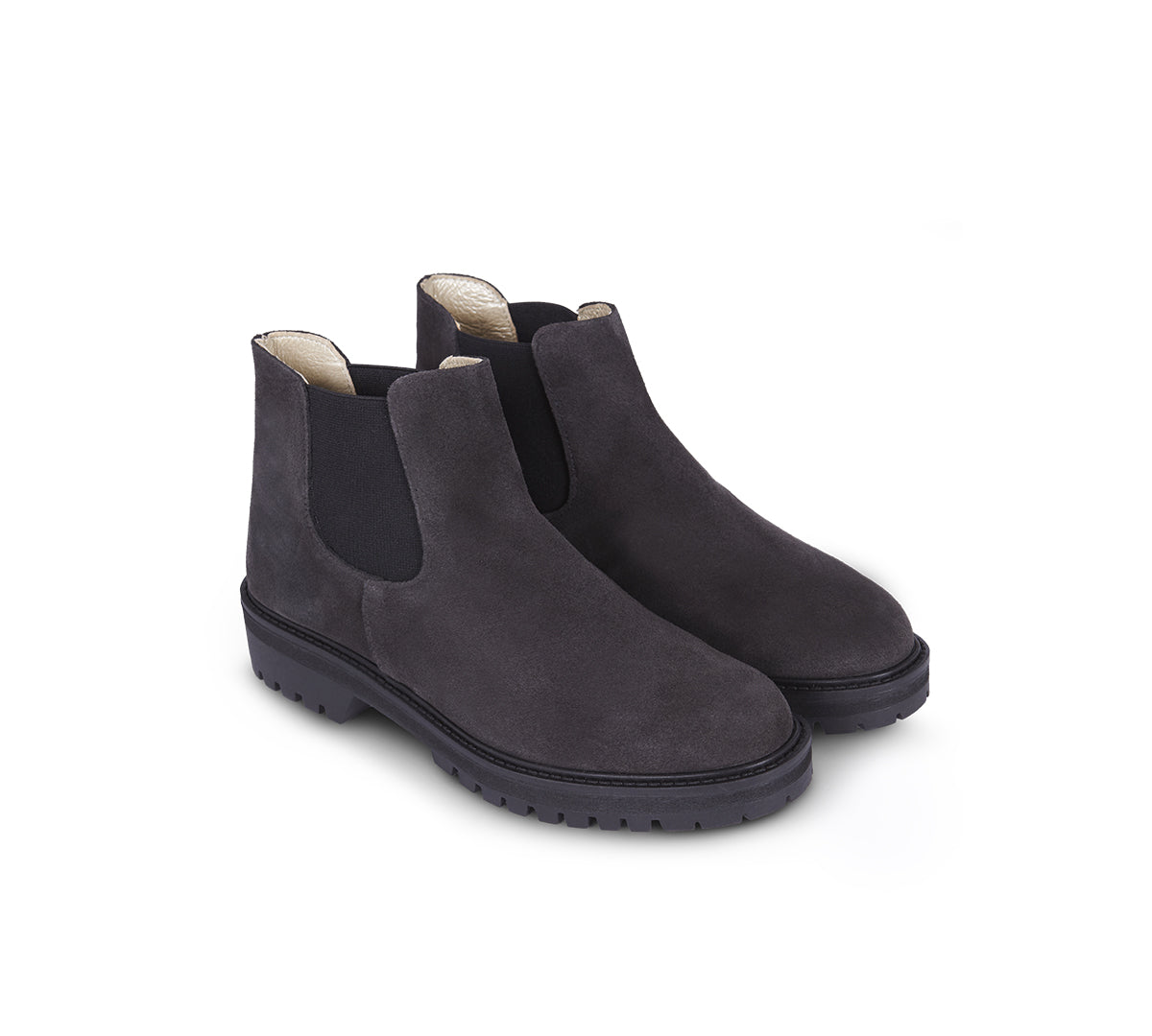 Botines British Gris