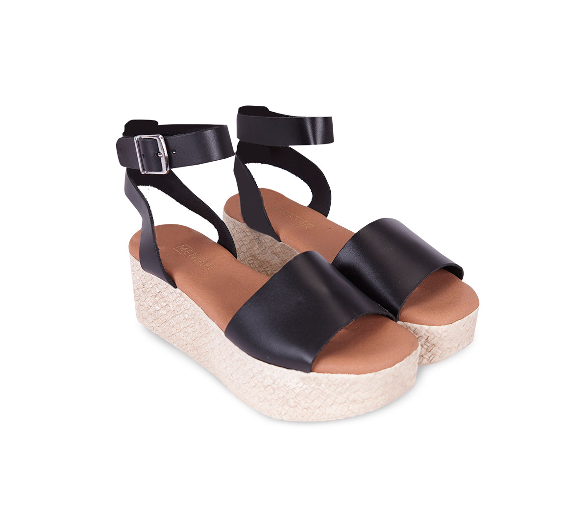 Paris Black Wedge
