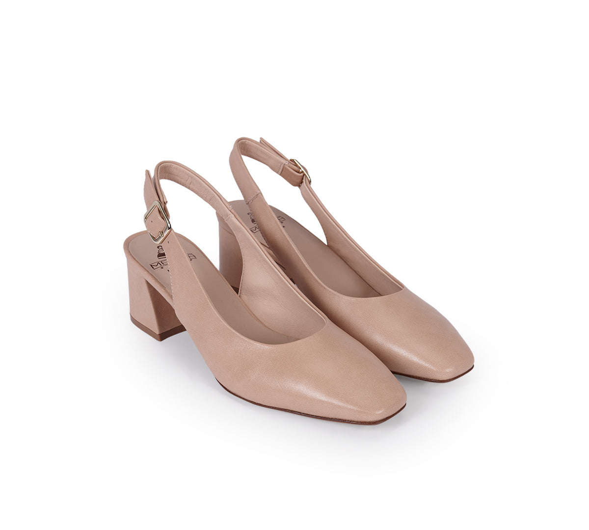 Pía Nude High-Heel Pump