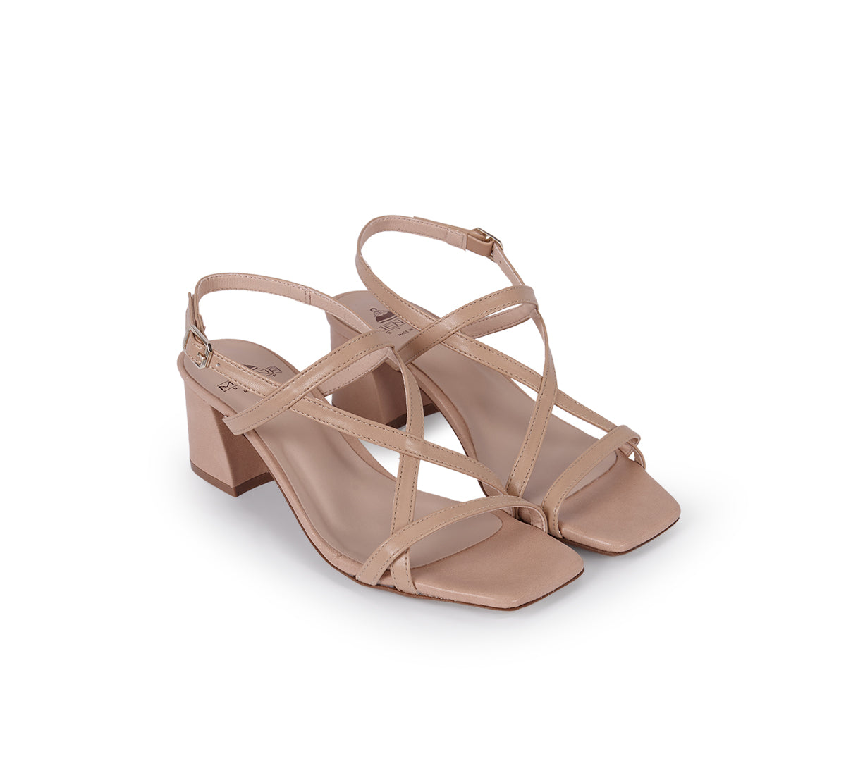 Camille Nude High-Heel Sandal
