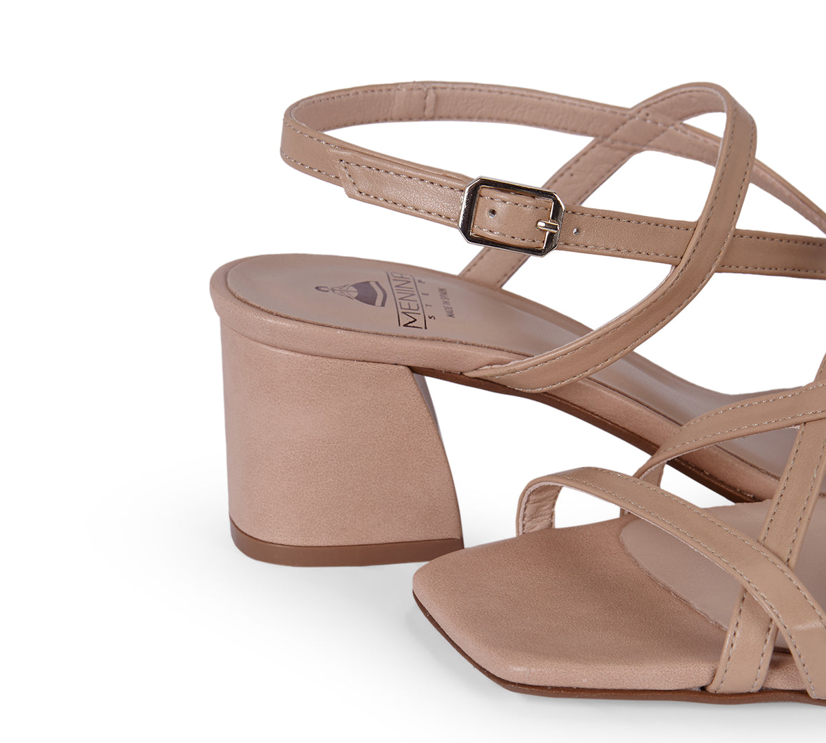 Camille Nude High-Heel Sandal