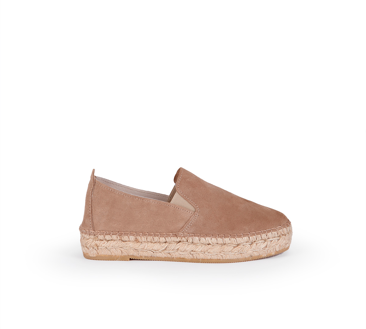 Palma Blucher in Camel Suede 
