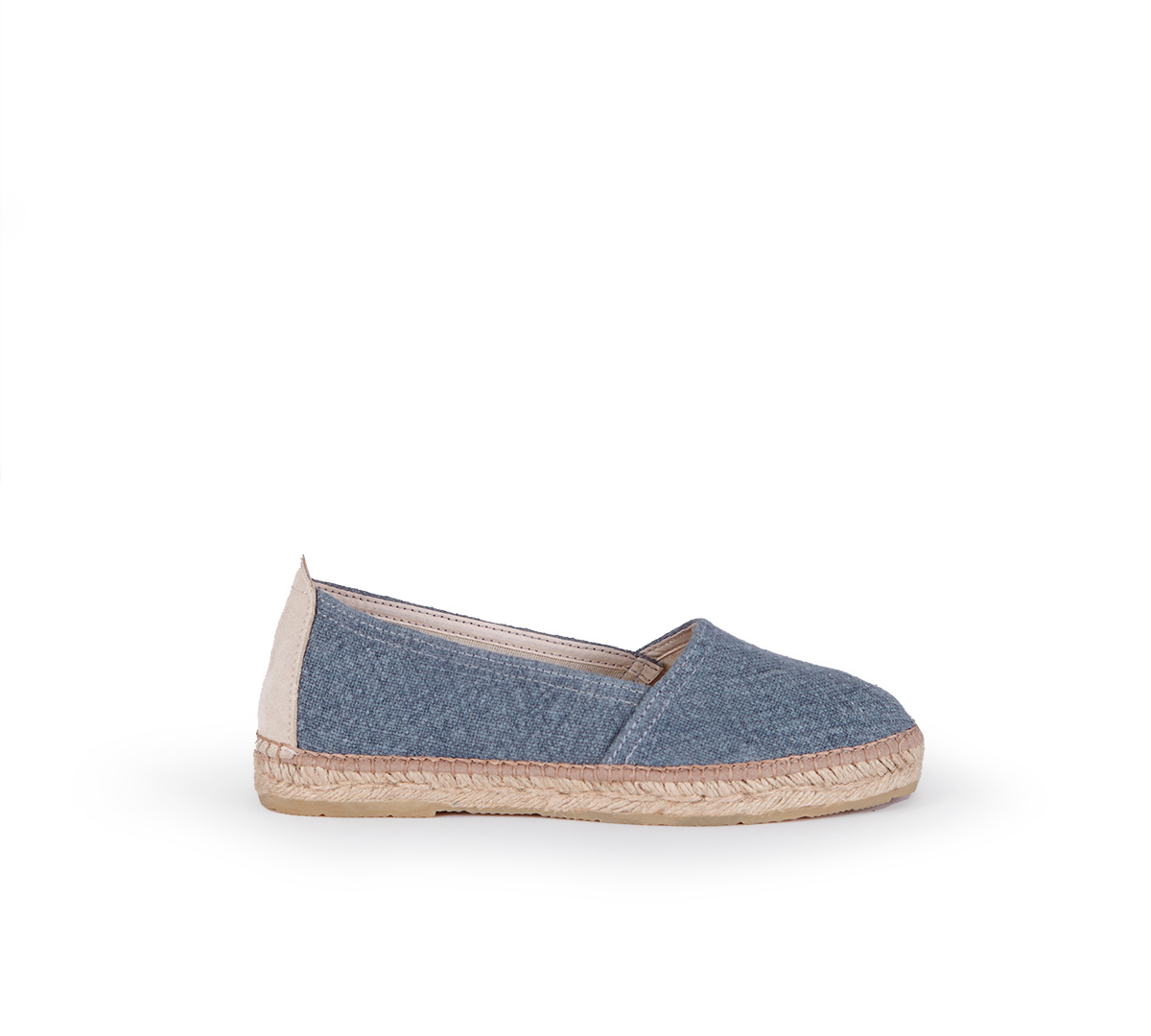 Camping in Blue Linen