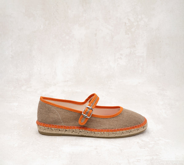 Marita Espiga Beige / Naranja