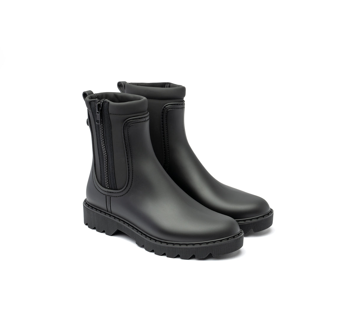 Botín de lluvia Negro