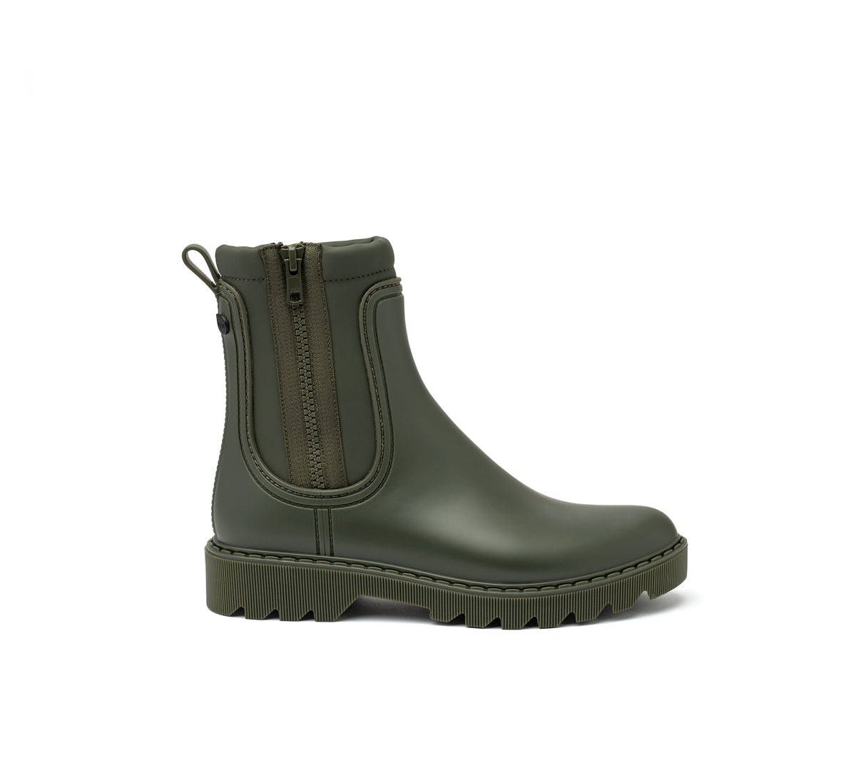 Botín de lluvia Kaki