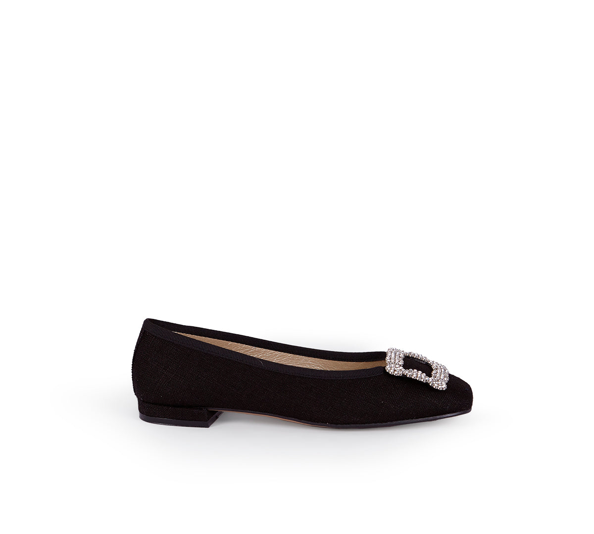 Bailarina Tiara Lino Negro