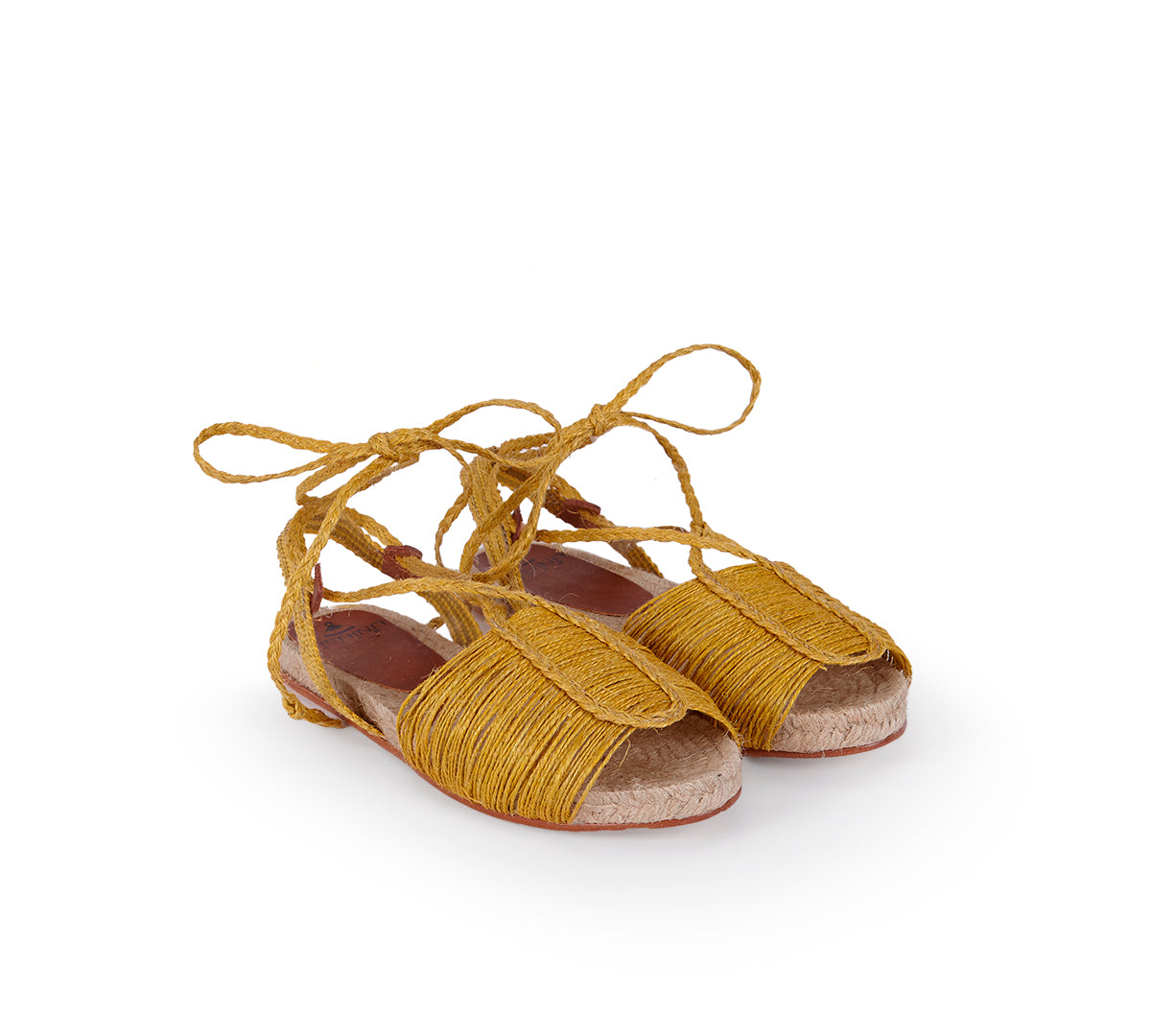 Mustard Threaded Espadrilles