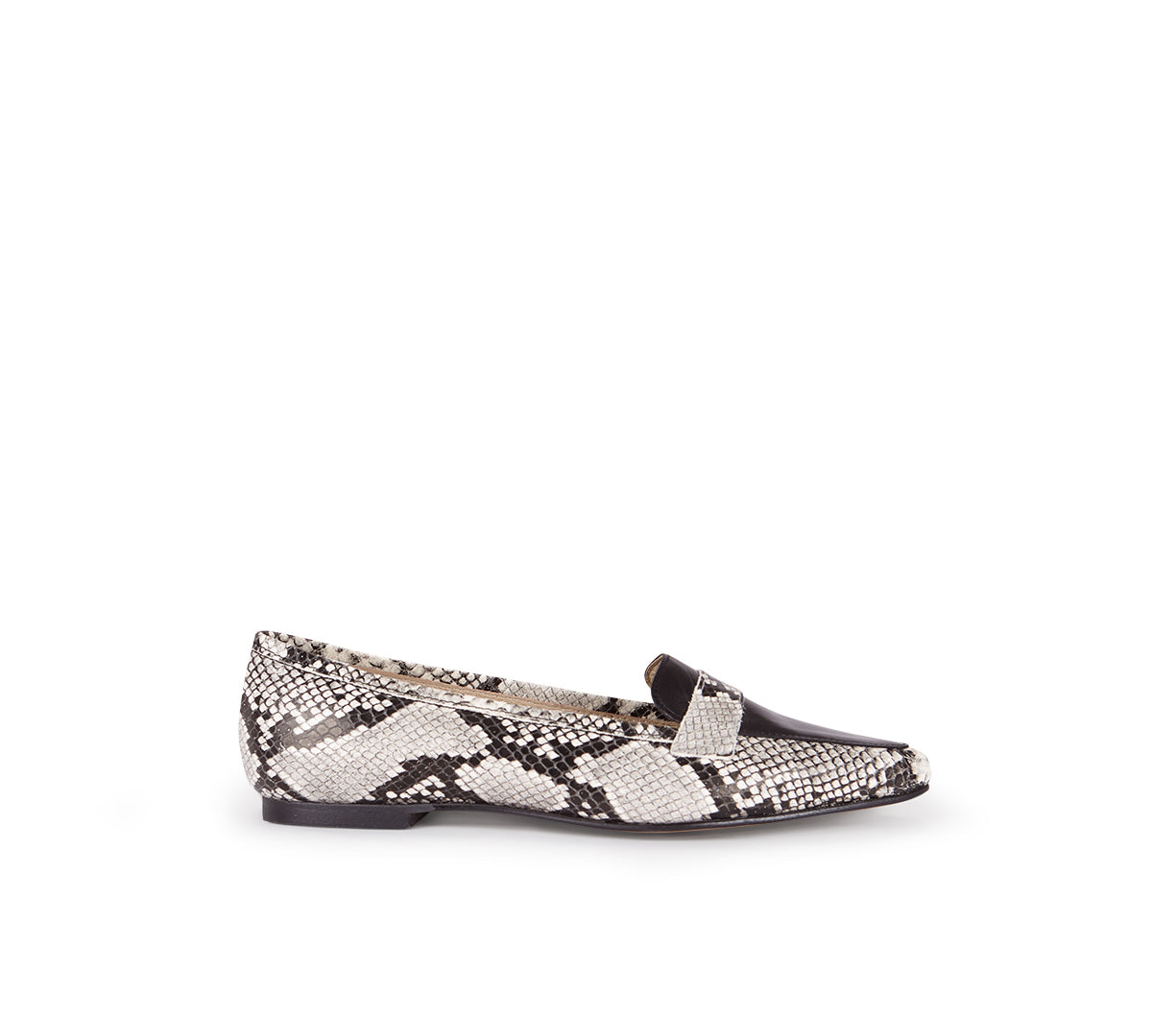 Mocasín Amanda Piedra / Negro