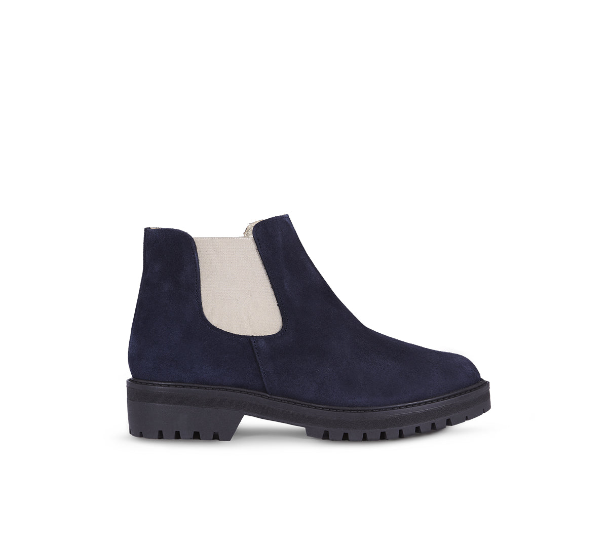 Botines British Azul