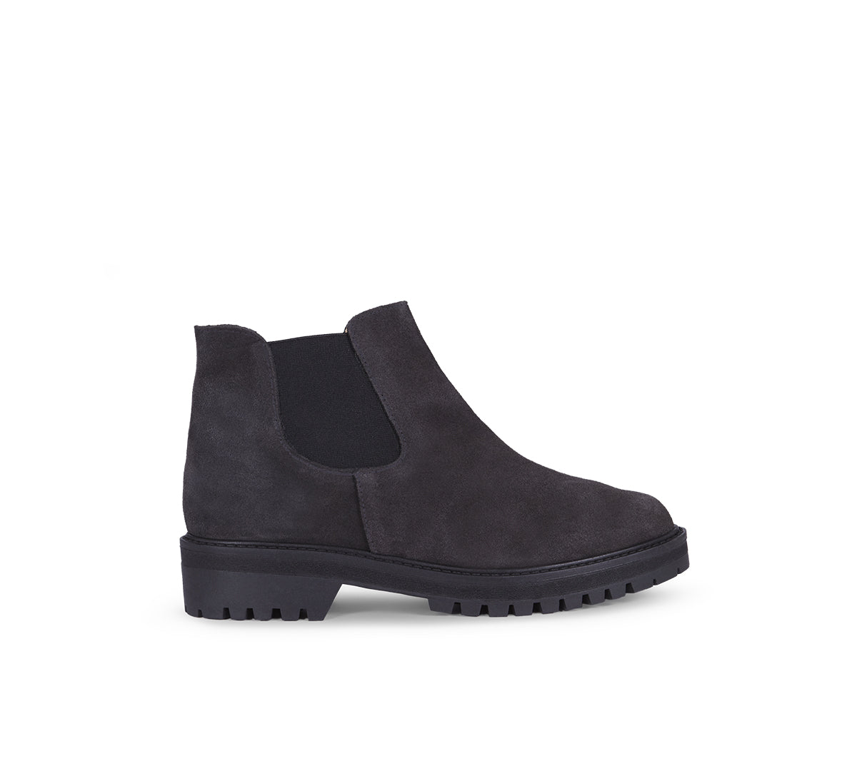 Botines British Gris