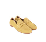 Oyambre Suede Lime Moccasin 