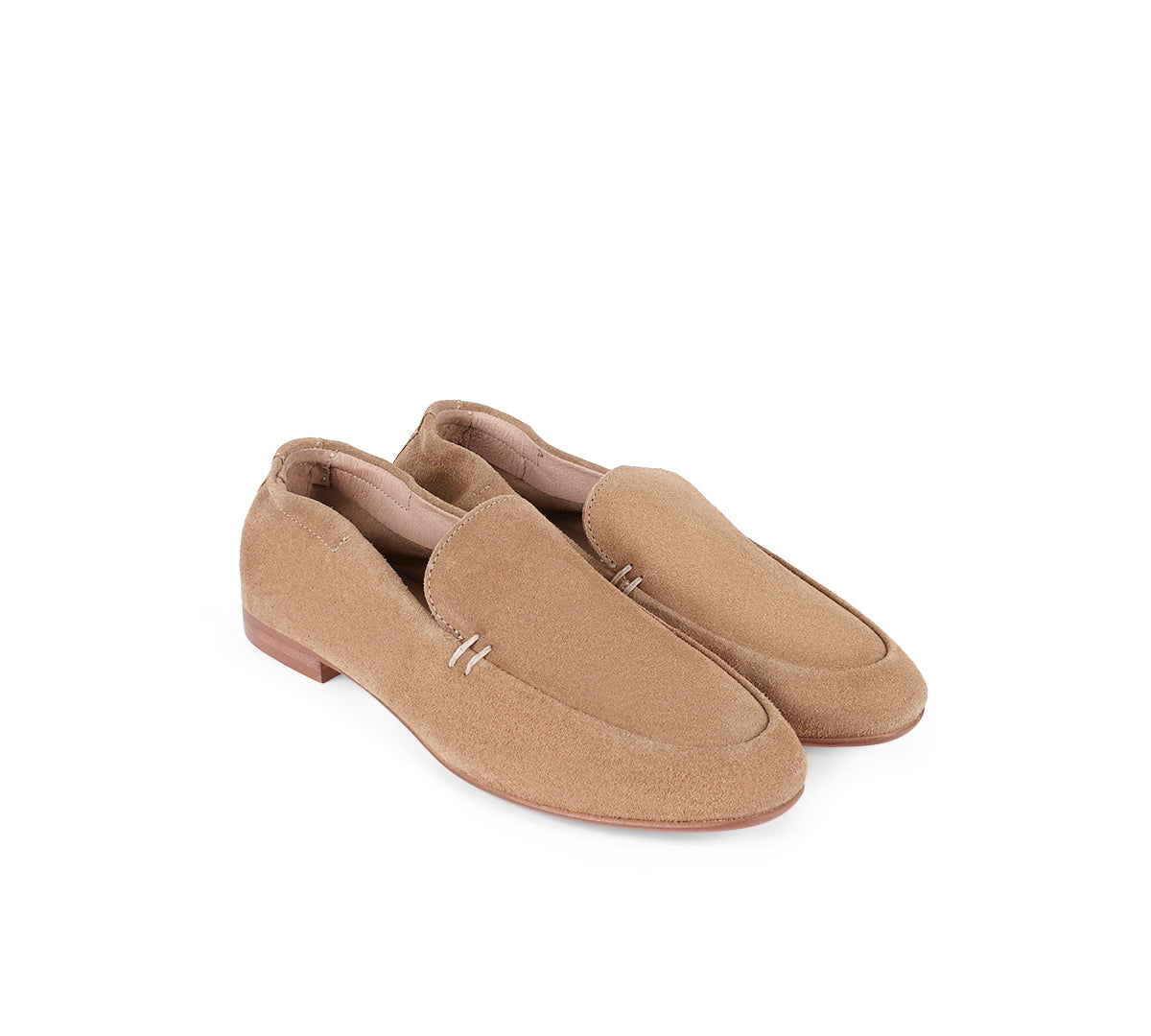 Oyambre in Camel Suede