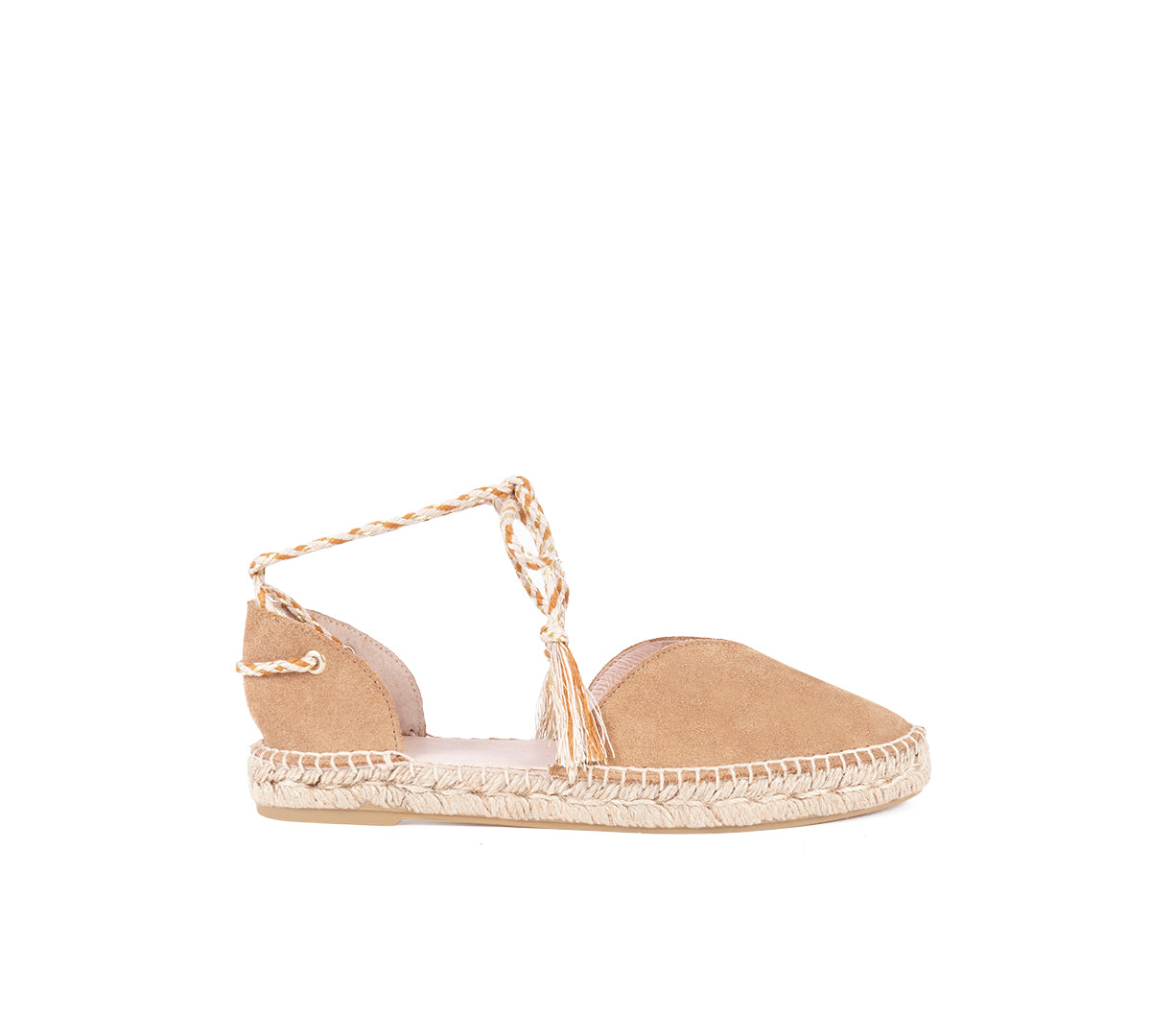 Sotogrande Camel Suede Laced Esparto