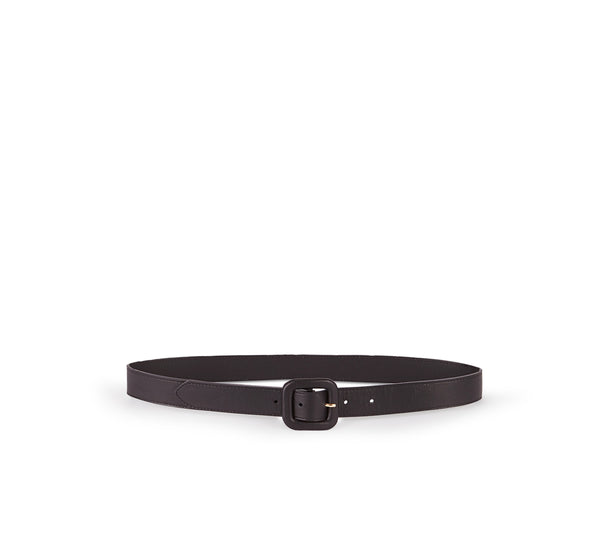 Chill Belt in Black with Covered Buckle