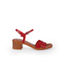 Bea Red High-Heel Sandal