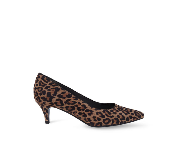 Stilettos Glamour leopardo  4,5cm