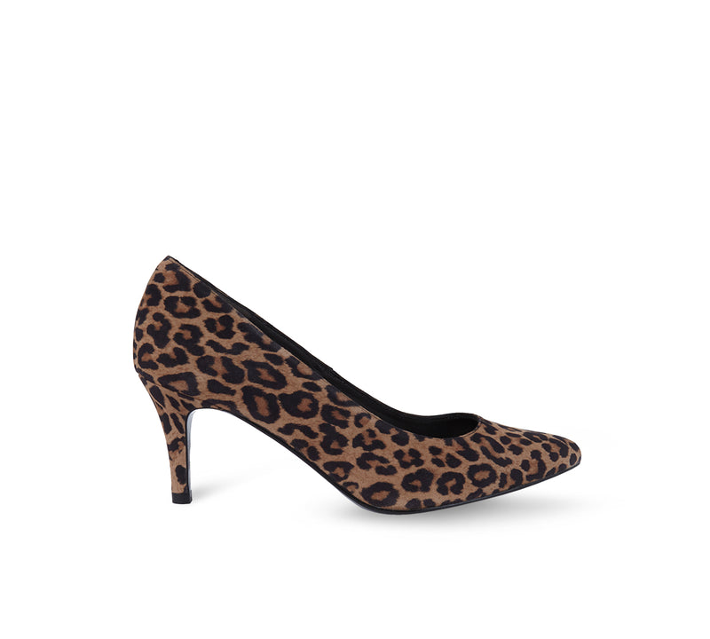 Stilettos Glamour leopardo 6,5cm