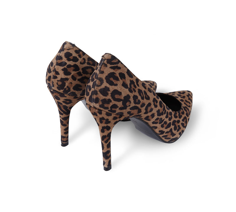 Stilettos Glamour leopardo 8cm